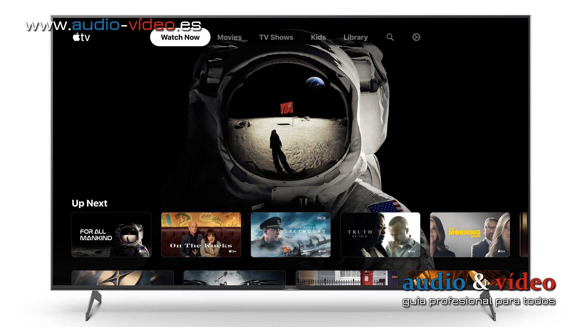 La aplicación de Apple TV llega a los primeros televisores Sony – modelos 2018-2020