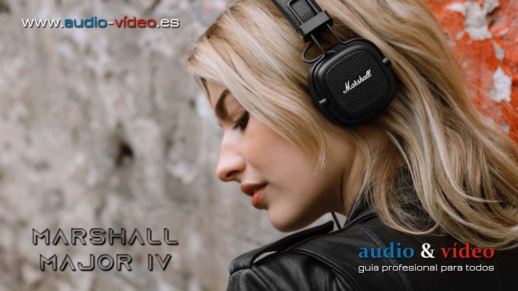 Marshall Major IV auriculares bluetooth