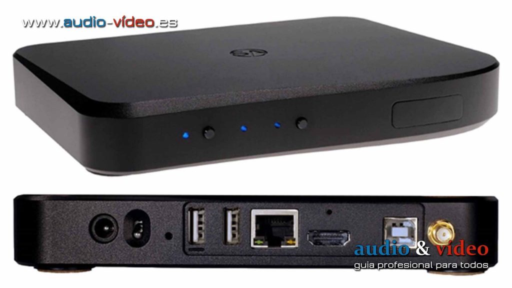 Stack Audio Link Streamer frente conectores