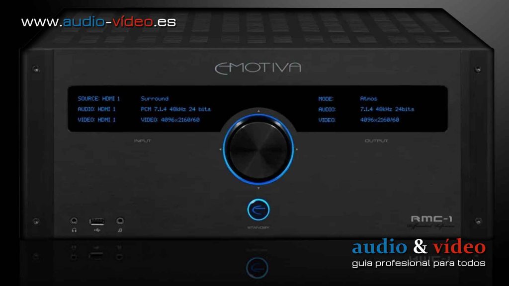 Emotiva RMC-1 preamplificador home cinema