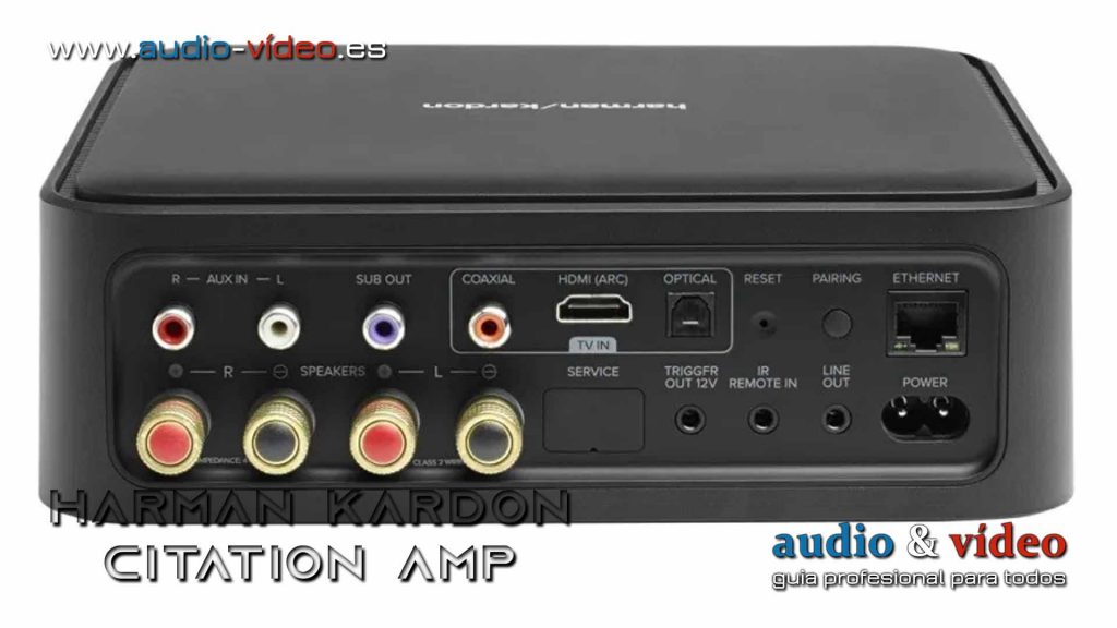 Harman Kardon Citation Amp conectores