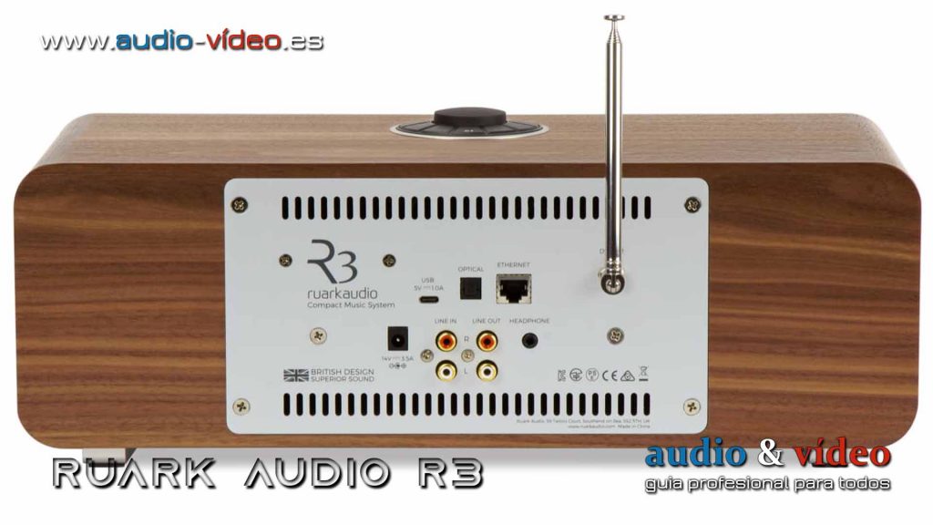 Ruark Audio R3 - conectores