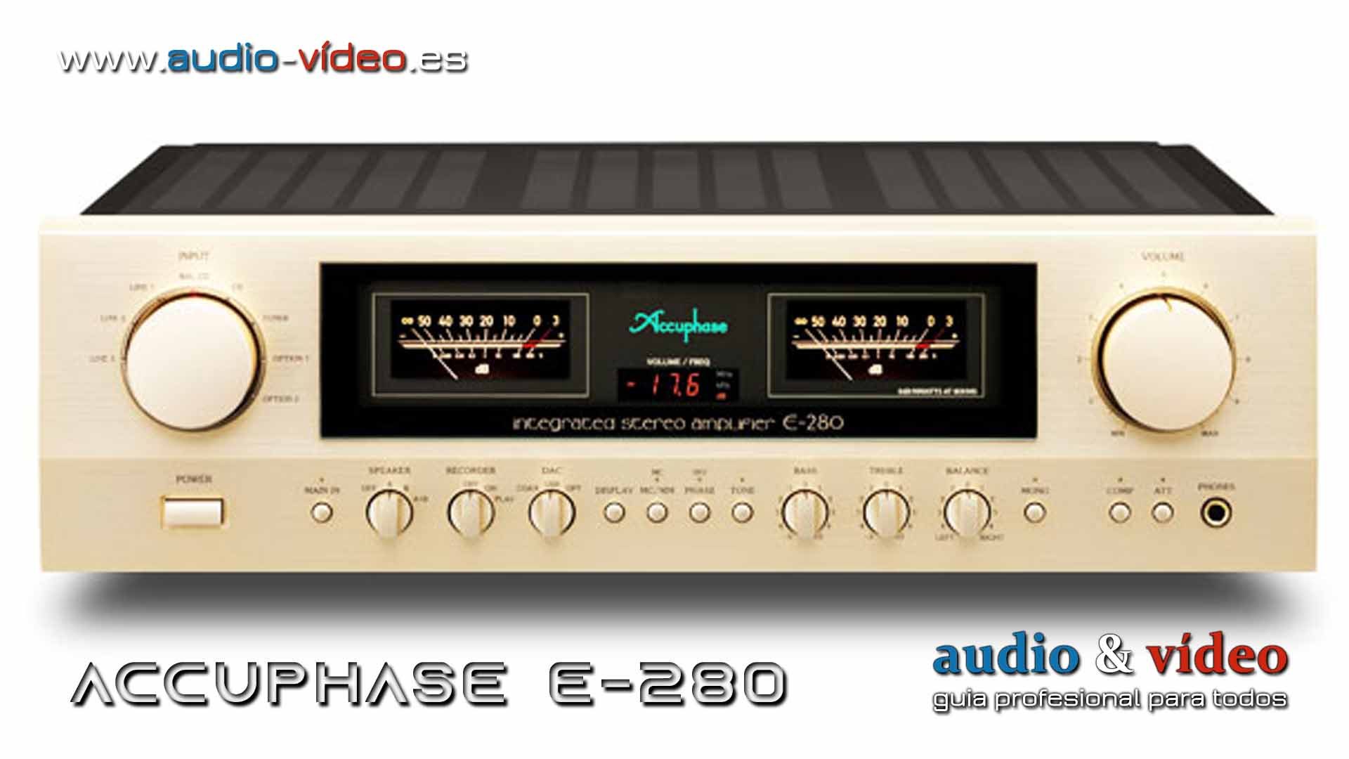 Amplificador integrado: ACCUPHASE E-280