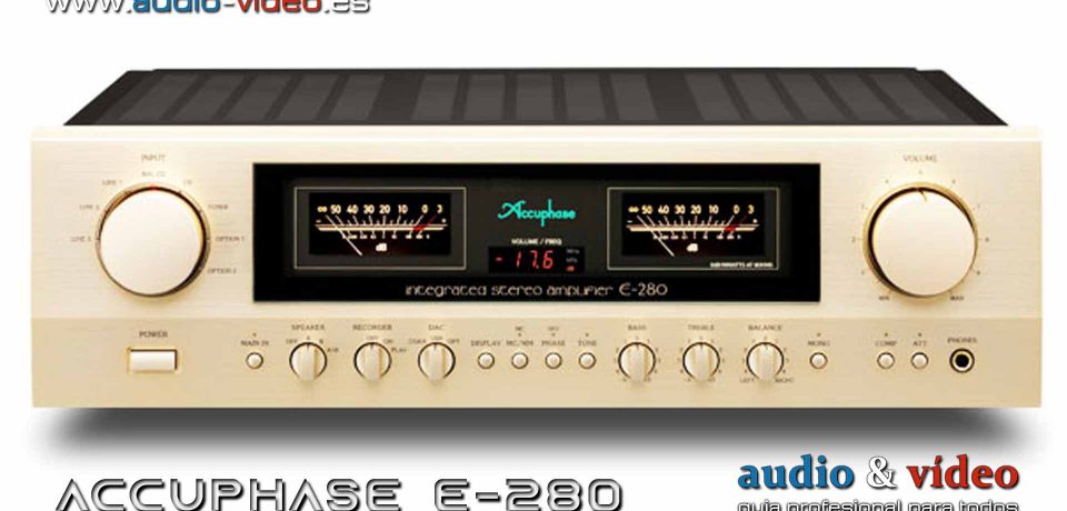 Amplificador integrado: ACCUPHASE E-280