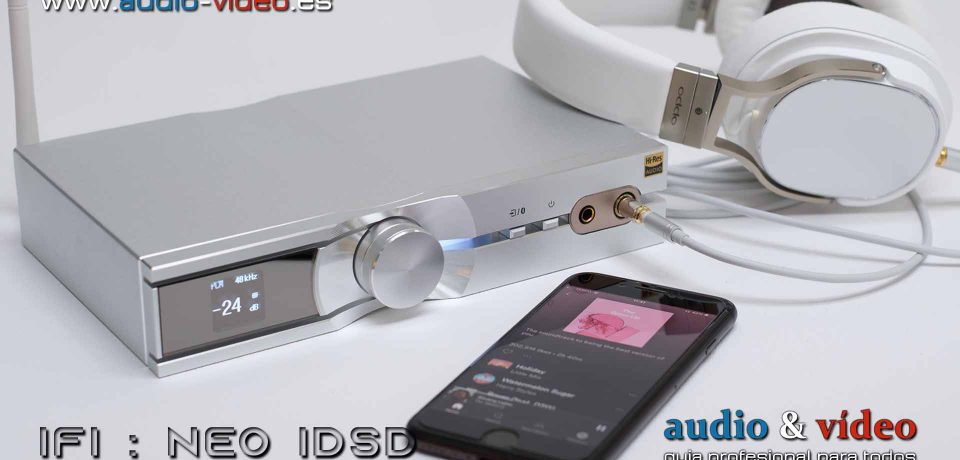 Amplificador de auriculares HiRes con DAC integrado: iFi NEO iDSD