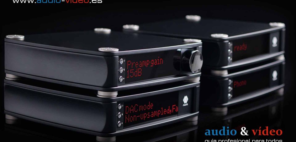 Amplificador, DAC, Streamer y RIAA – Aavik 180 / 280 / 580