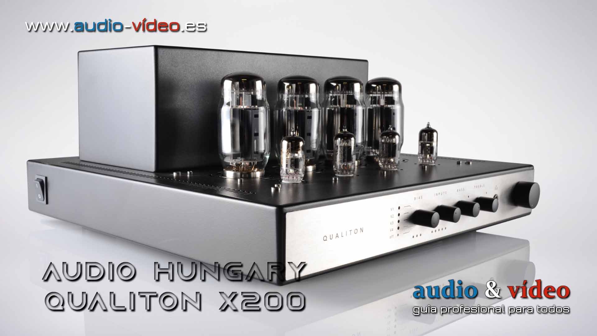 Amplificador integrado: Audio Hungary – Qualiton X200