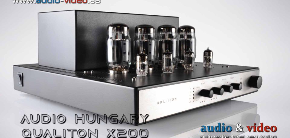 Amplificador integrado: Audio Hungary – Qualiton X200