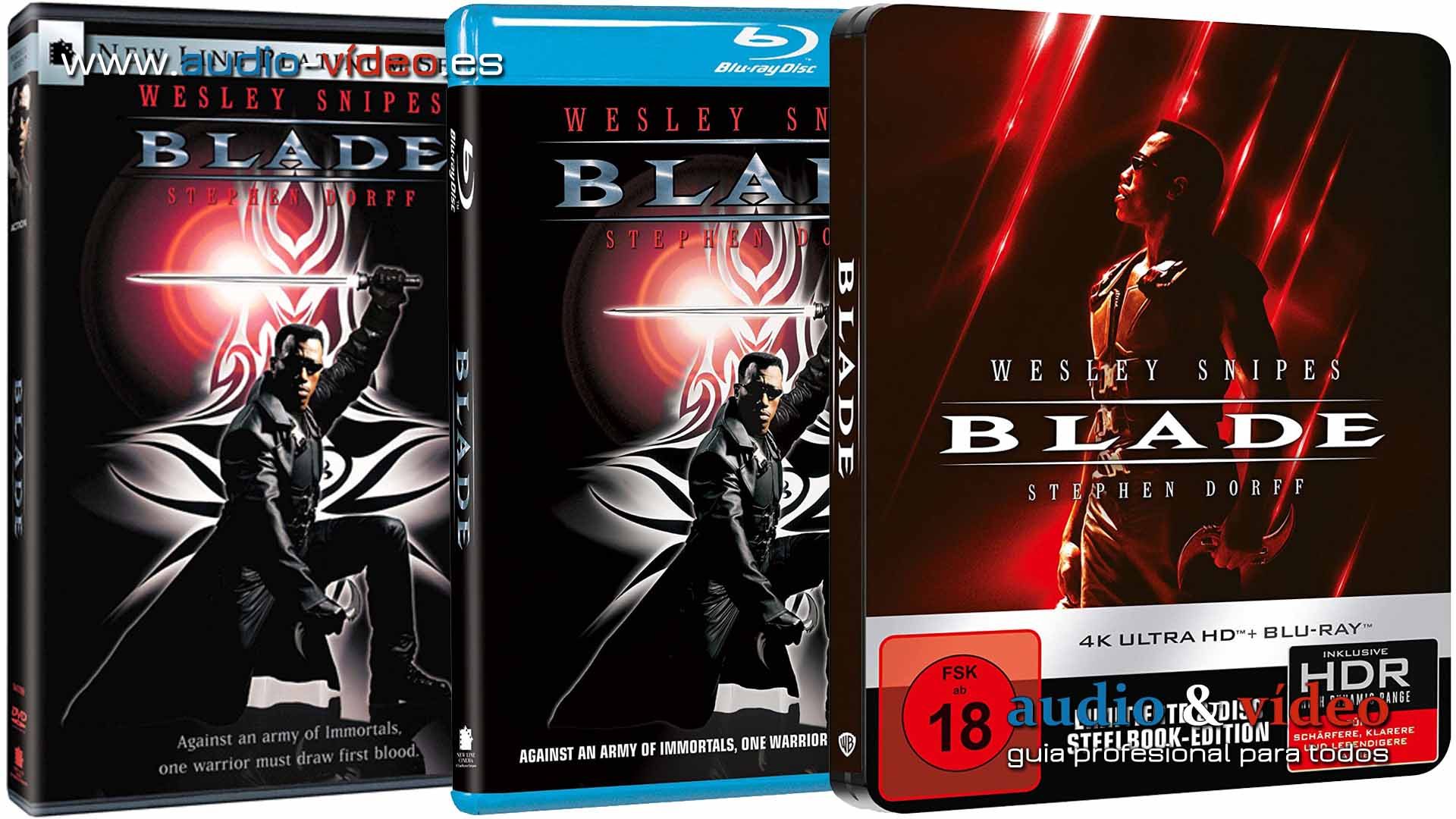 Blade – 4K UHD, BluRay y DVD