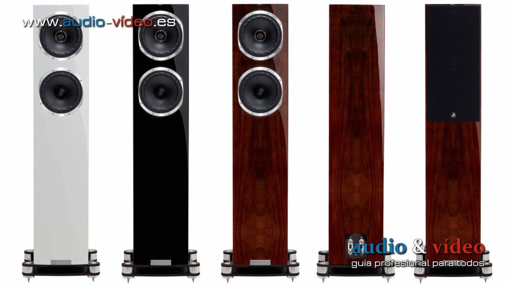 Altavoces de suelo Fyne Audio F501 SP colores