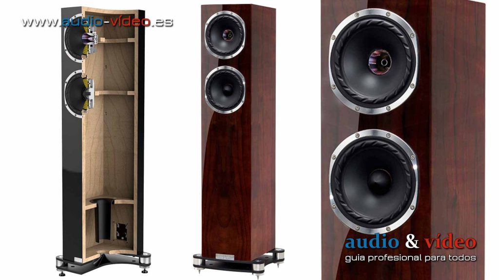 Altavoces de suelo Fyne Audio F501 SP construccion