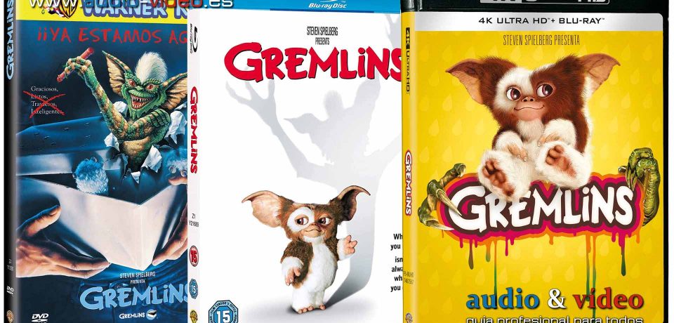 Gremlins – 4K UHD, BluRay y DVD