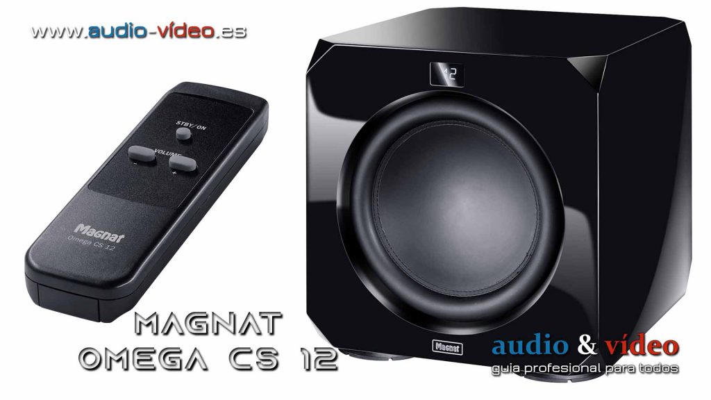 Subwoofer Magnat Omega CS12 con mando a distancia