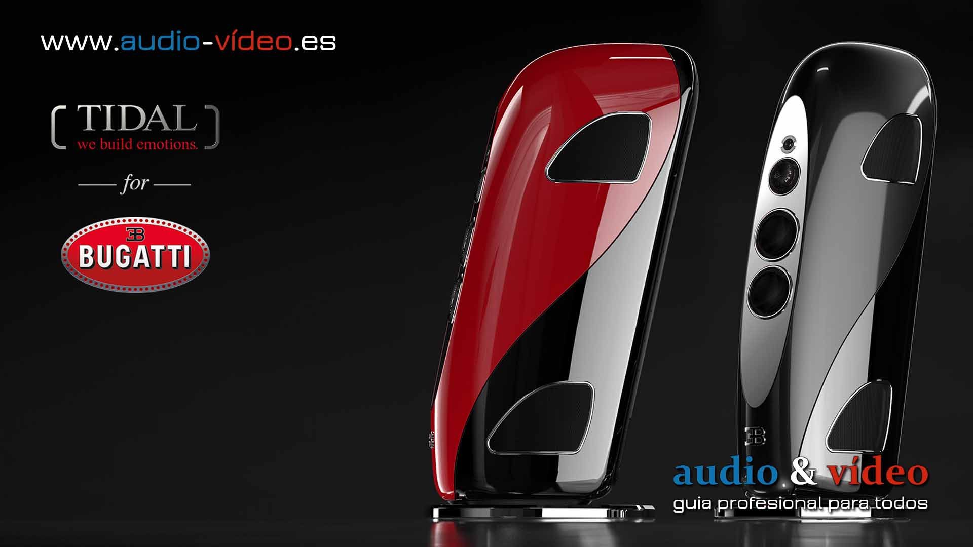 Altavoces HiEnd – Bugatti Royale – con propio sistema de control Royale MC-1