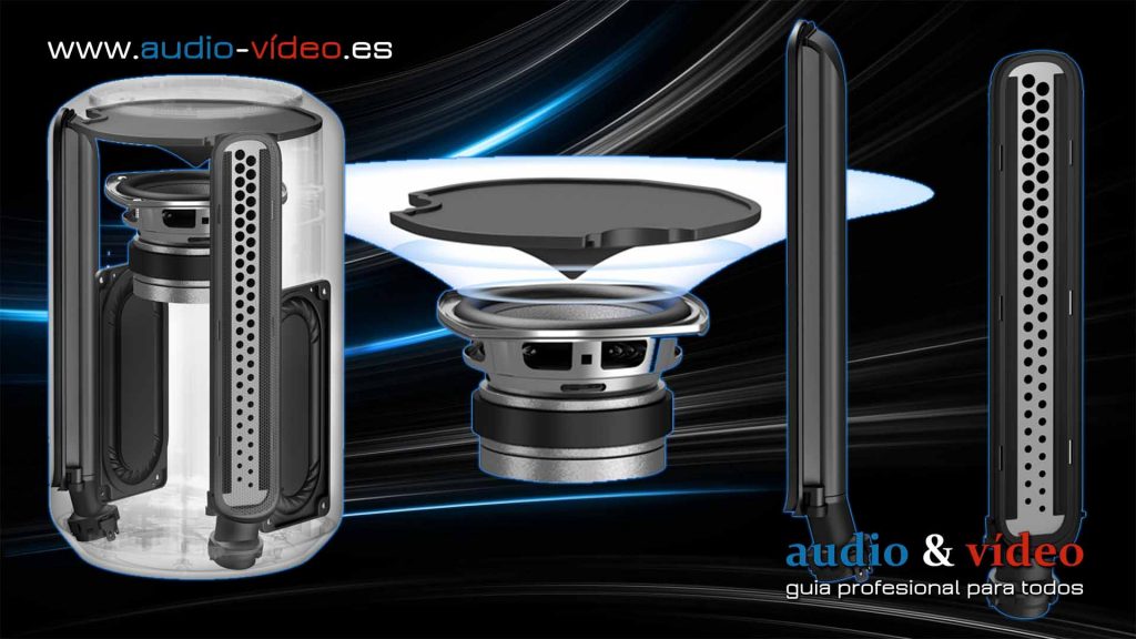 Altavoz Sony SRS-RA5000 construccion