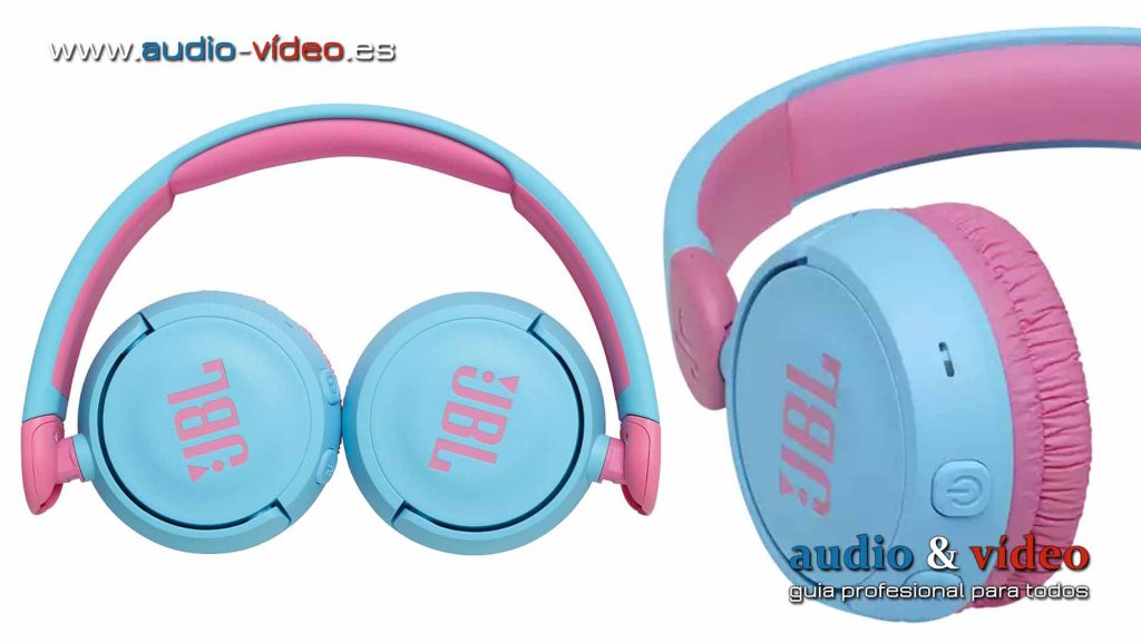 Auriculares Bluetooth JBL Jr-310BT controlador