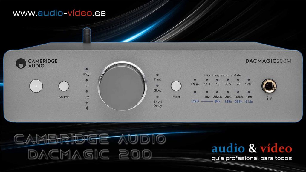 Amplificador de auriculares Cambridge Audio DAVMagic200 Frente