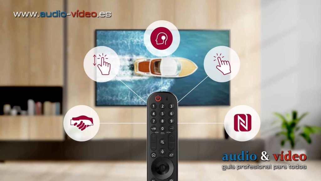 LG webOS 6.0 nuevo mando a distancia