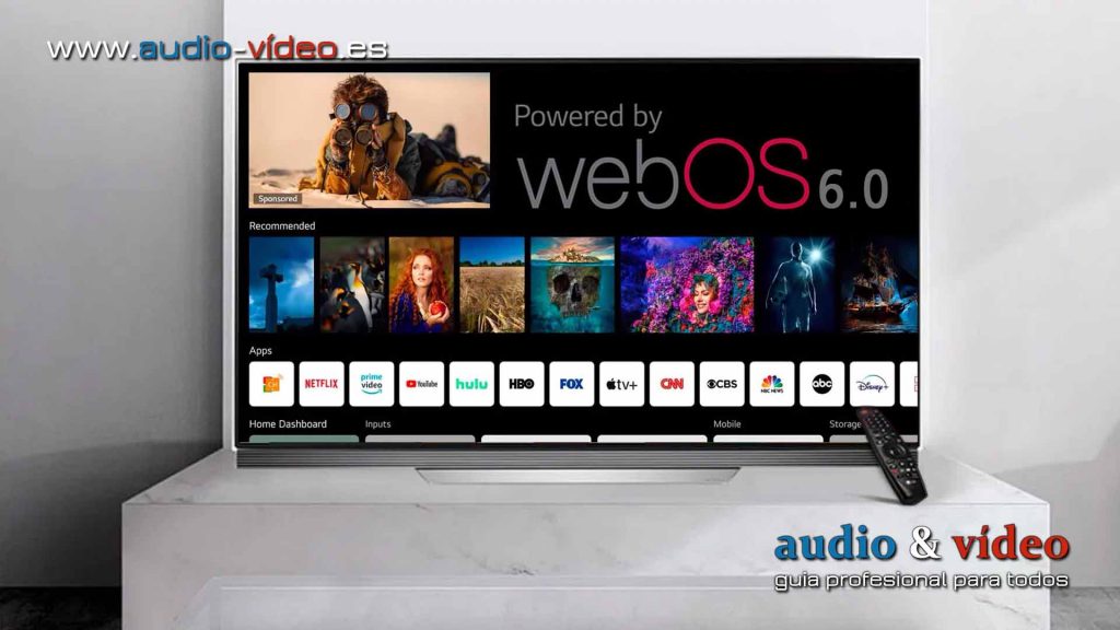 Nuevo software LG webOS 6.0