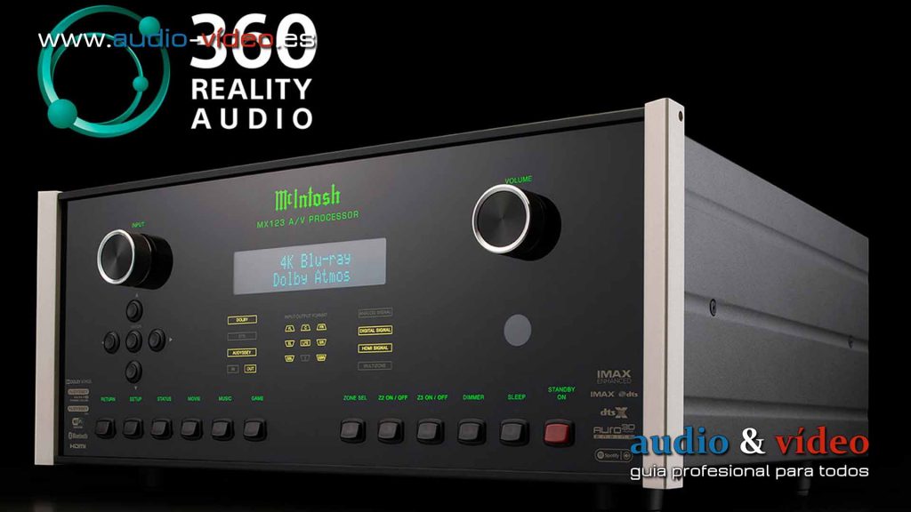 McIntosh MX123 con sistema 360 Reality Audio