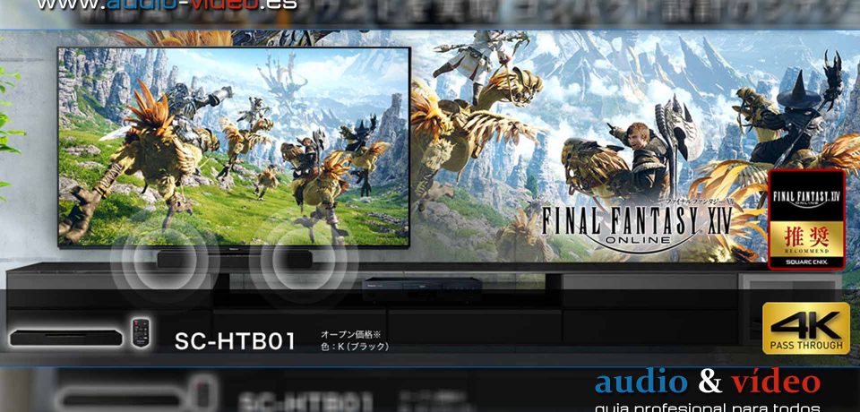 Barra de sonido: Special Edition – Panasonic SC-HTB01  – Final Fantasy XIV