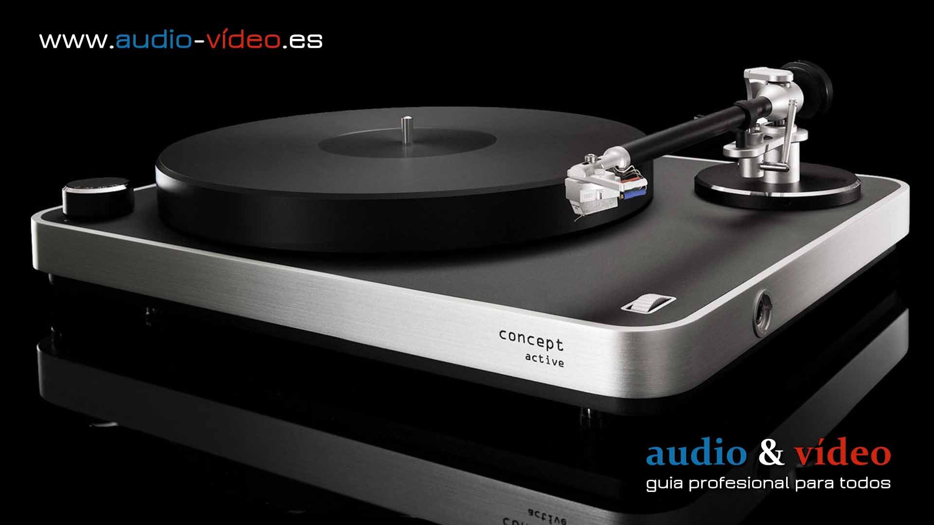 Clearaudio Concept Active – tocadiscos con un preamplificador