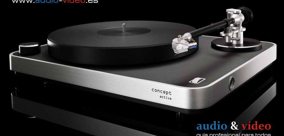 Clearaudio Concept Active – tocadiscos con un preamplificador