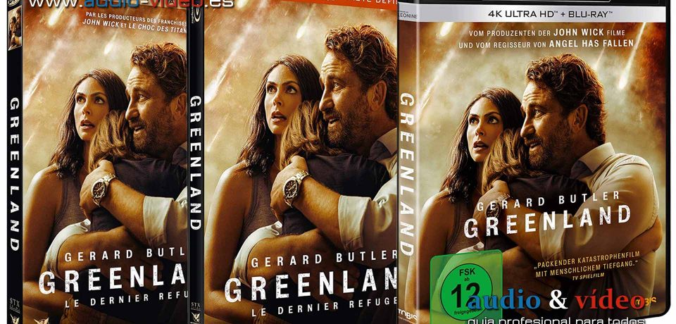 Greenland – 4K, UHD, BluRay, DVD + soundtrack