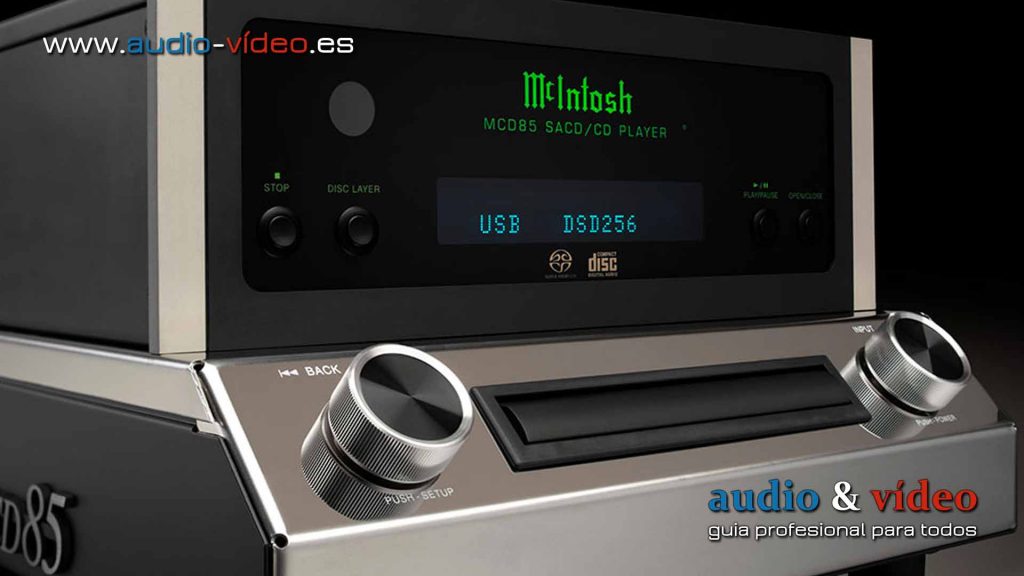 Reproductor SACD/CD McIntosh MCD85