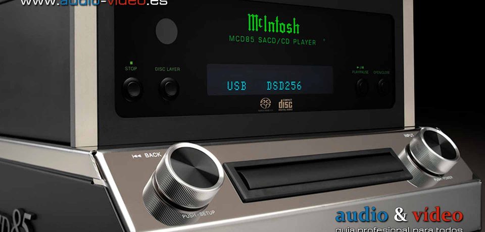 McIntosh MCD85 SACD/CD Player – Reproductor SACD