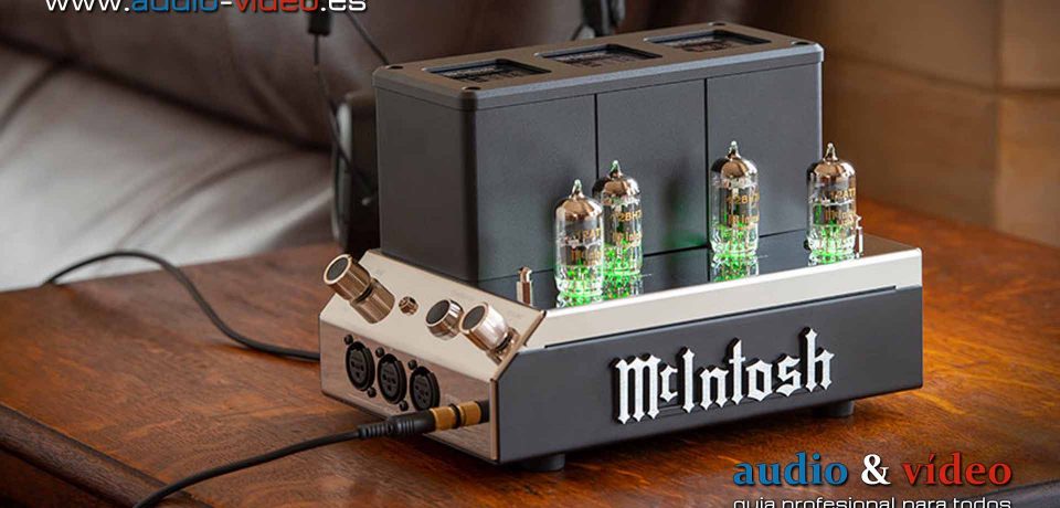 McIntosh MHA200 – amplificador de auriculares con tubos de vacío