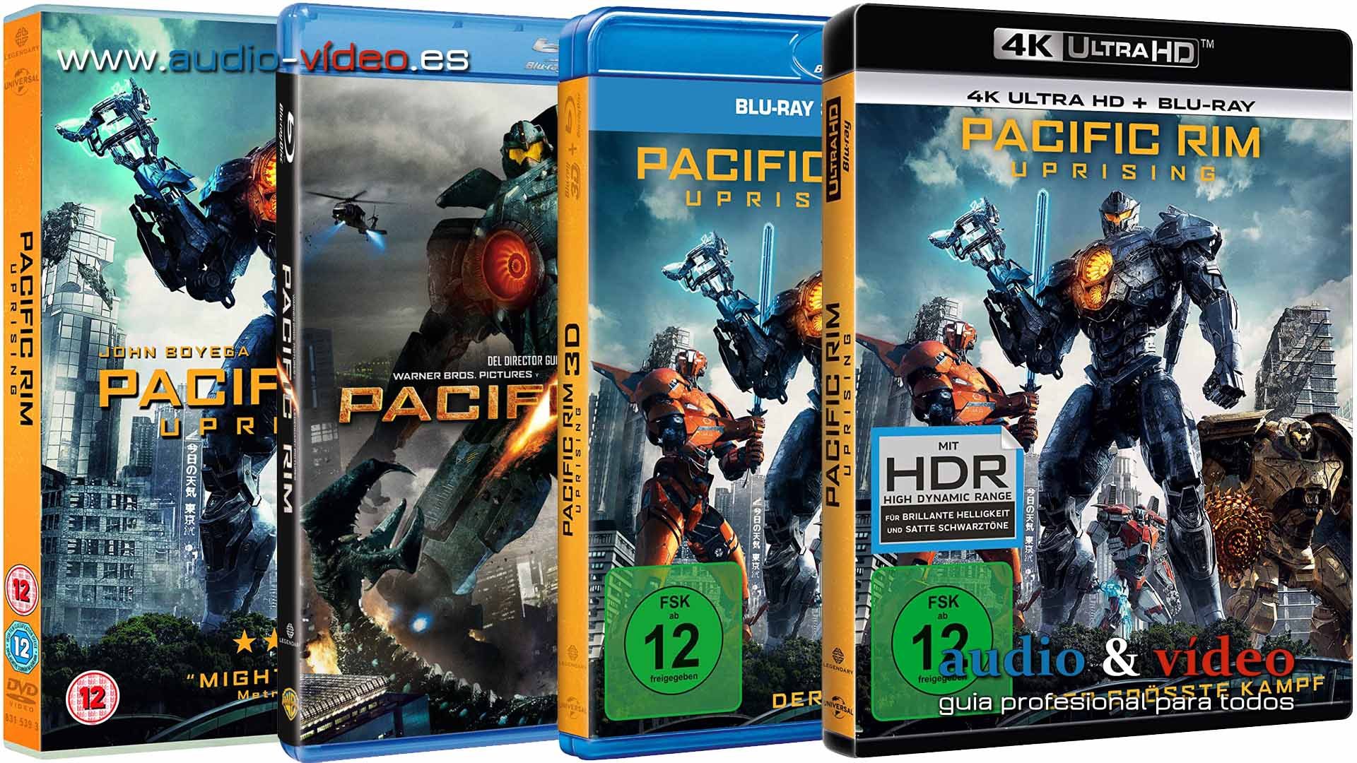 Pacific Rim – 4K, UHD, DVD, BluRay, BluRay-3D + soundtrack