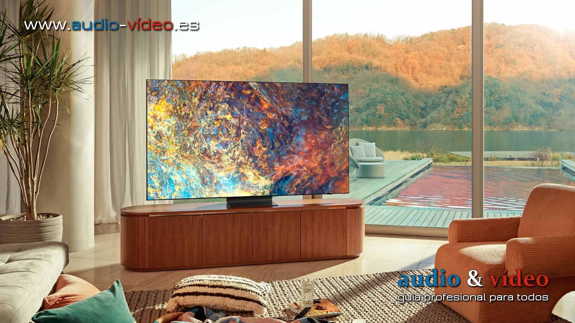 Samsung QN900A y QN90A “Neo QLED” – televisores LCD 4K y 8K