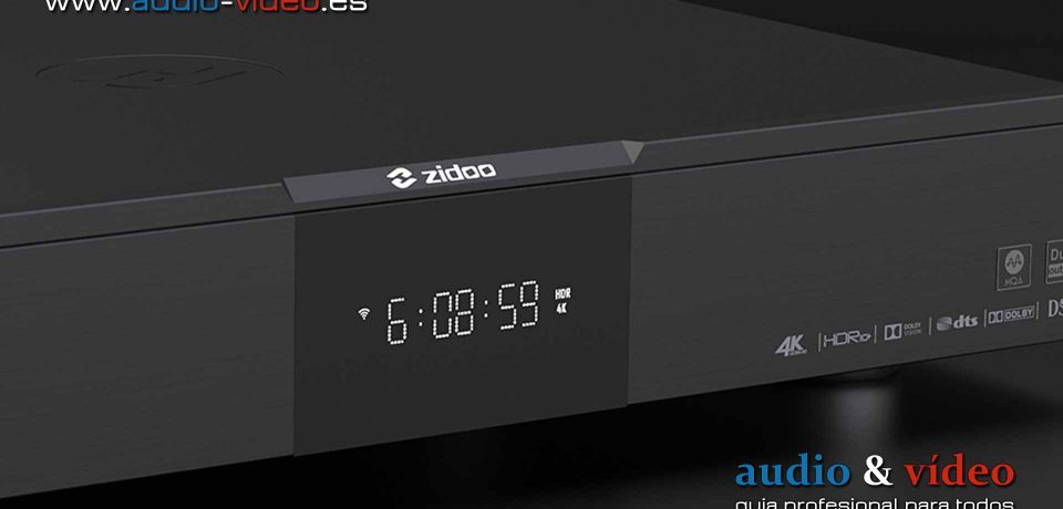 Zidoo UHD3000 – reproductor multimedia