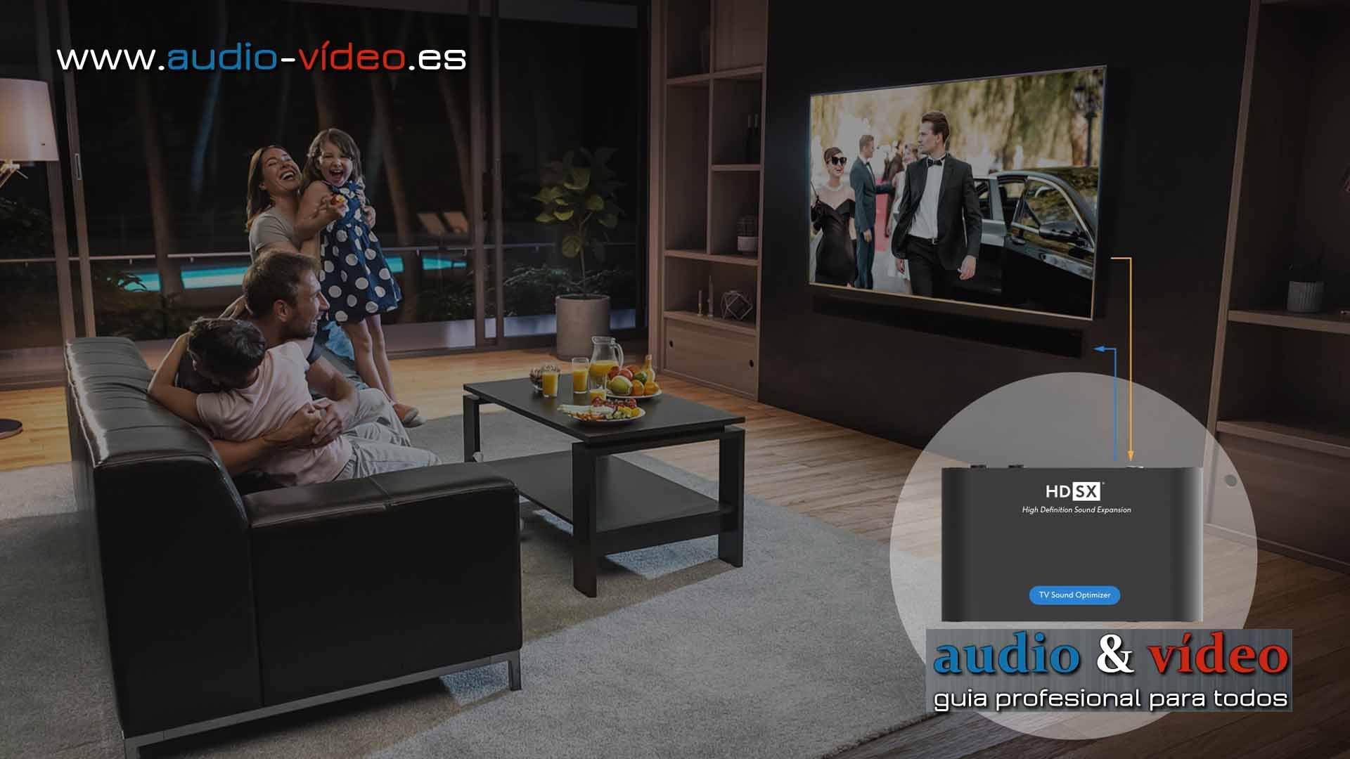 HDSX TV – el optimizador de sonido