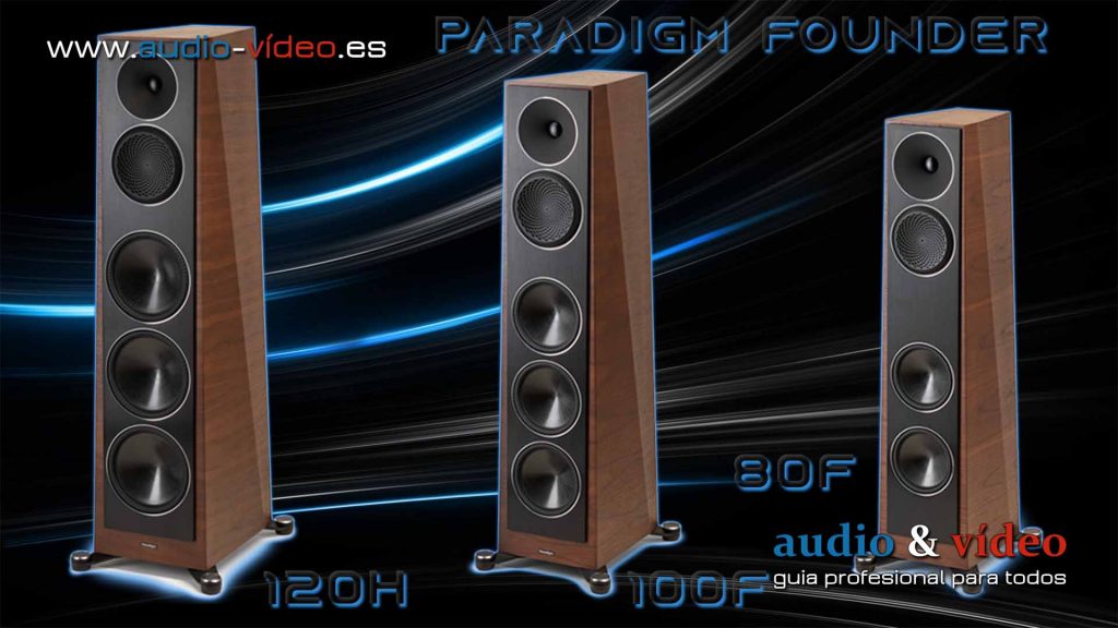 Paradigm Founder Serie - Founder 120H, 100F y 80F