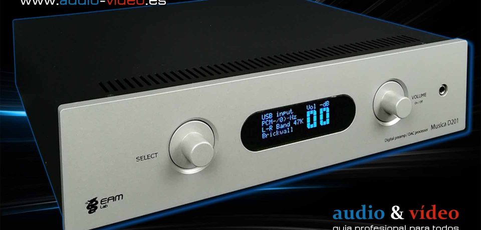 EamLab Musica D201 – preamplificador con DAC