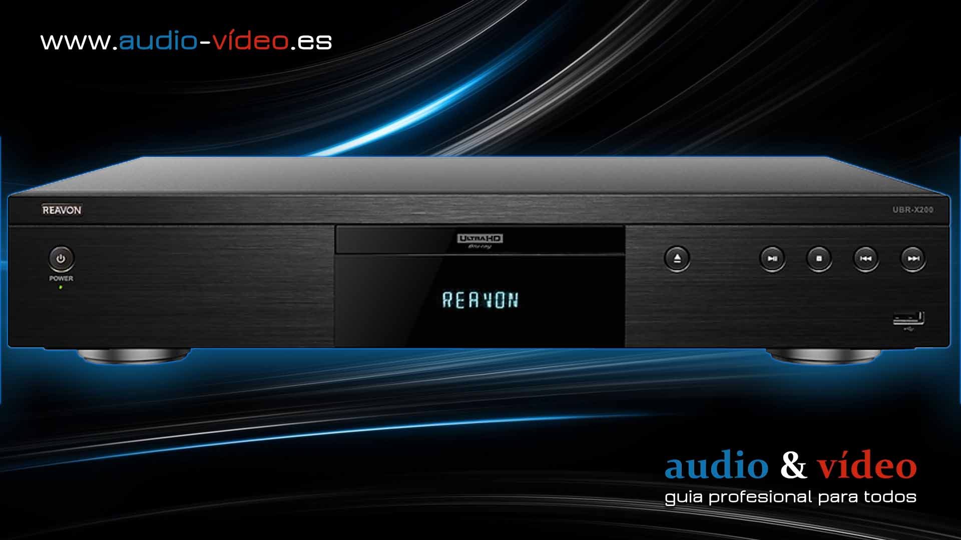 Reavon – UBR-X110 nuevo reproductor 4K Blu-Ray con Dolby Vision y DSD/SACD