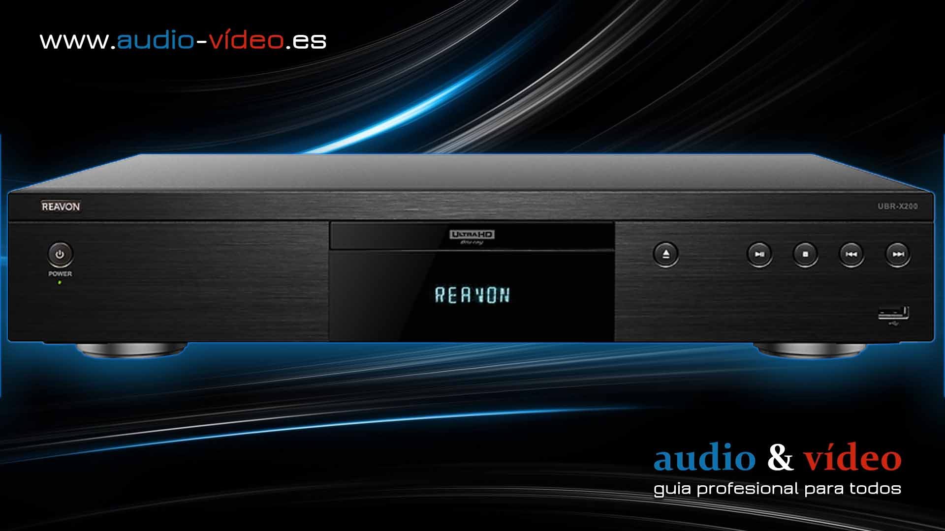 Reavon - UBR-X110 nuevo reproductor 4K Blu-Ray con Dolby Vision y DSD/SACD