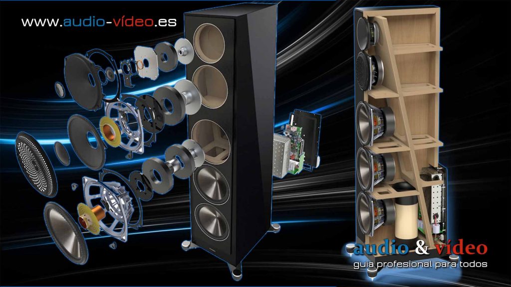 Paradigm Founder Serie - altavoces construccion