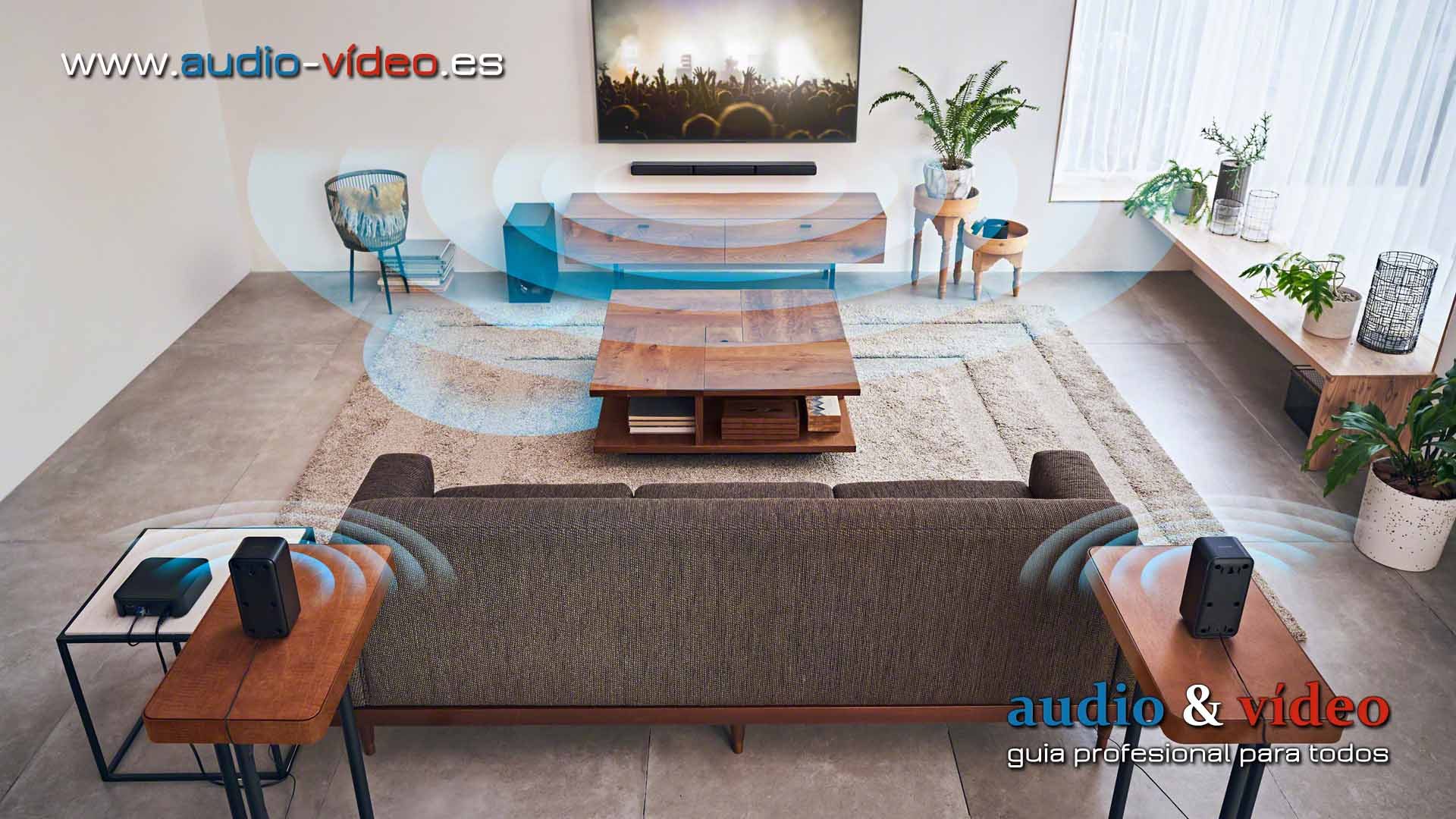 Sony HT-S40R barra de sonido con sistema completo Surround