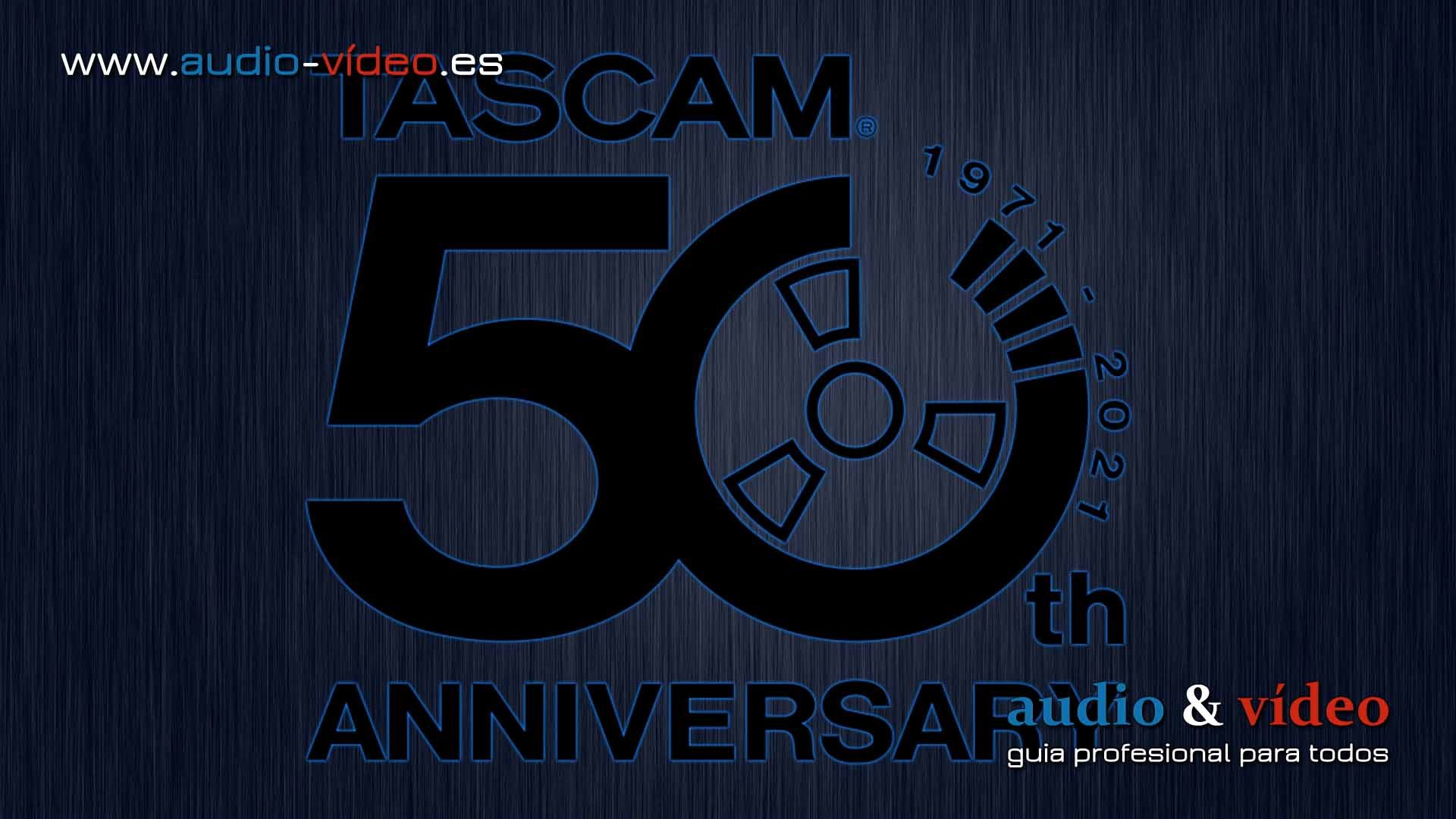 TASCAM celebra su 50º aniversario