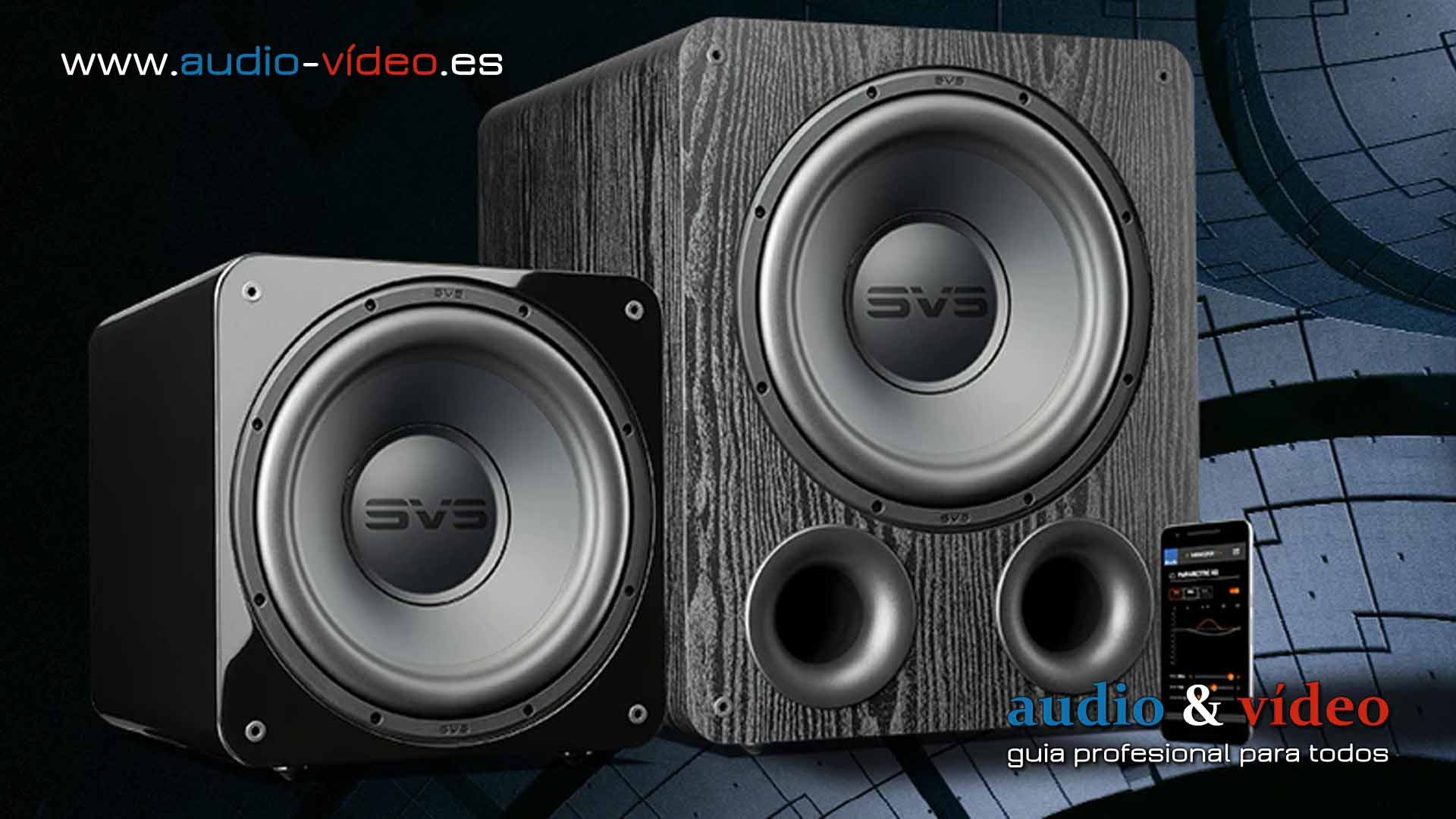 SVS SB-1000Pro y PB-1000Pro – subwofer activo