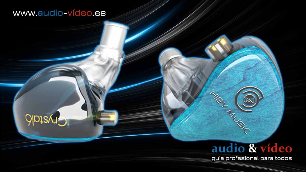 Auriculares HiBY Cristal 6 - frente