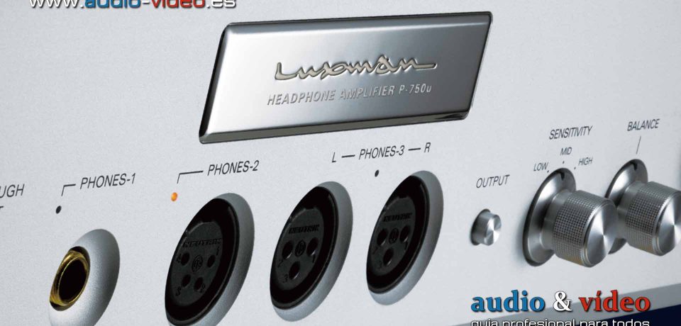 Luxman P-750u – amplificador de auriculares