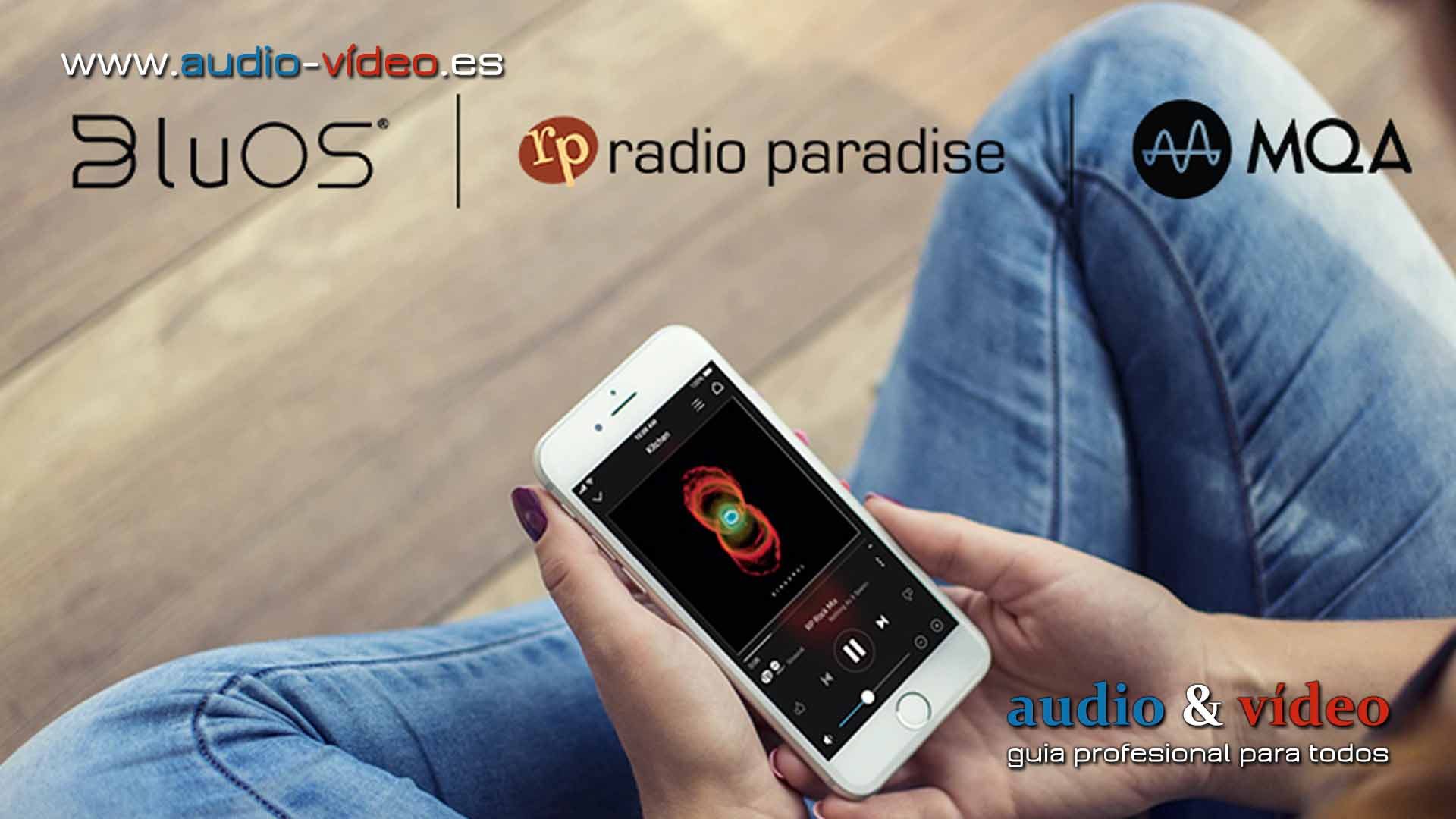 Radio Paradise MQA, disponible para BluOS