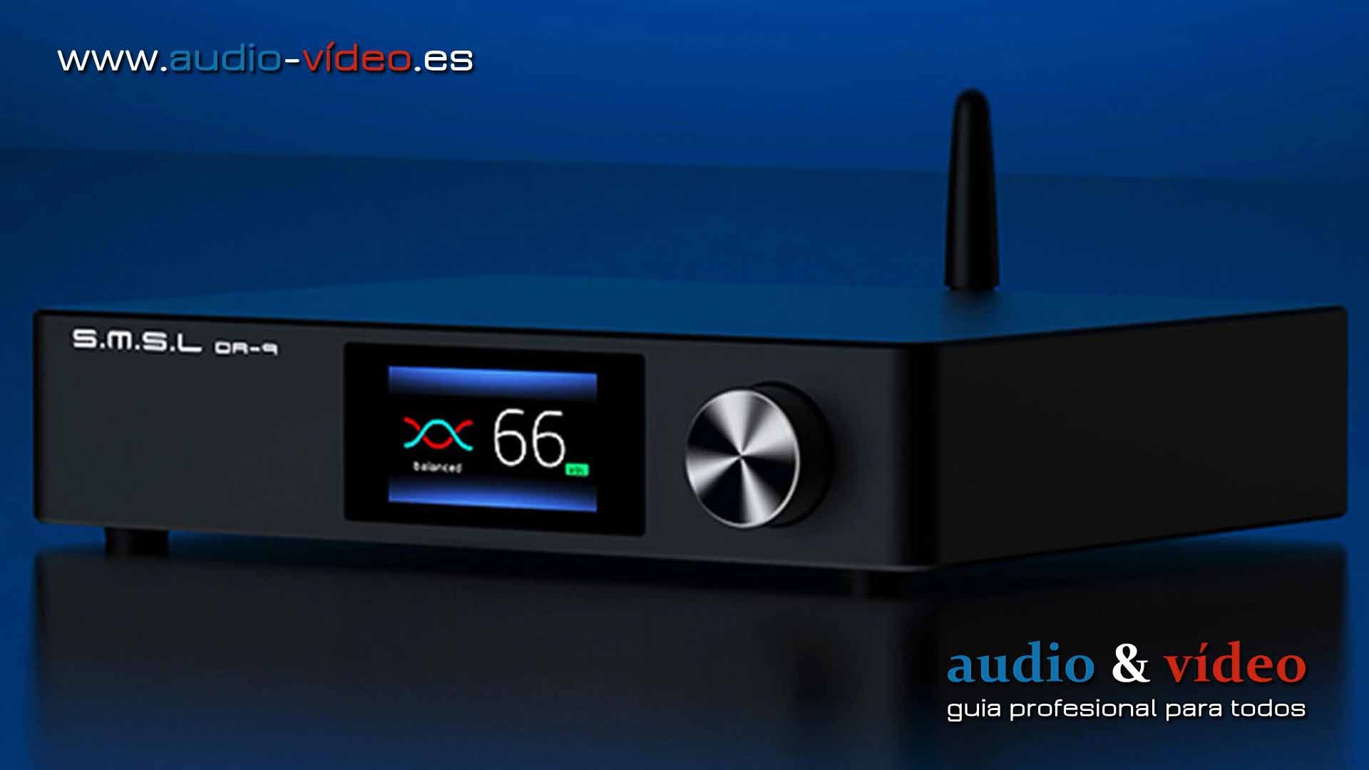 SMSL DA-9 Bluetooth 5.0 – Hi-Res Audio – amplificador integrado