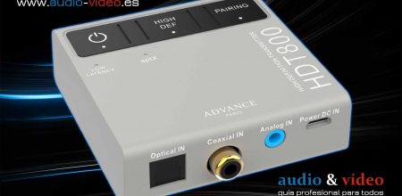 Advance Paris HDT-800 : aptXHD  Bluetooth transmisor