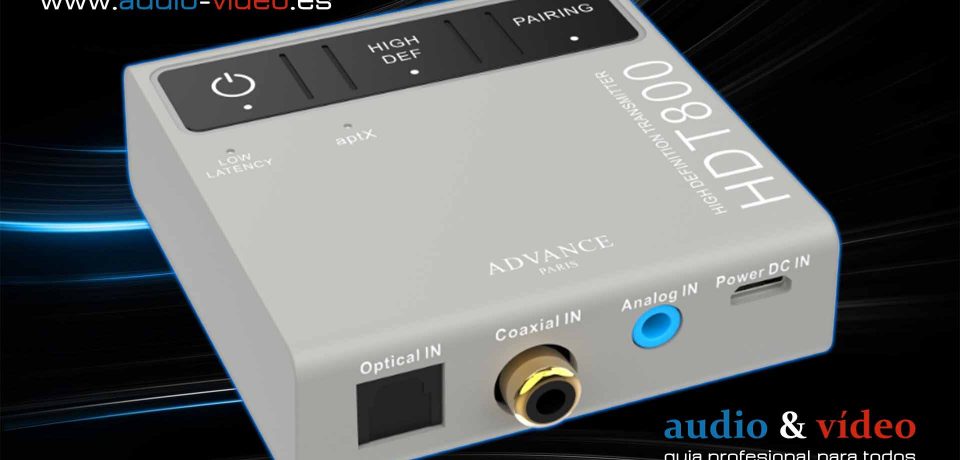 Advance Paris HDT-800 : aptXHD  Bluetooth transmisor