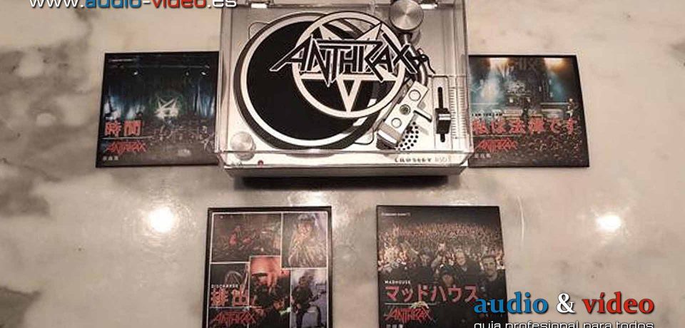 ANTHRAX planea algo especial para su 40 cumpleaños – Crosley RSD 3 – mini tocadiscos